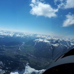 Flugwegposition um 11:51:46: Aufgenommen in der Nähe von Ostallgäu, Deutschland in 2546 Meter